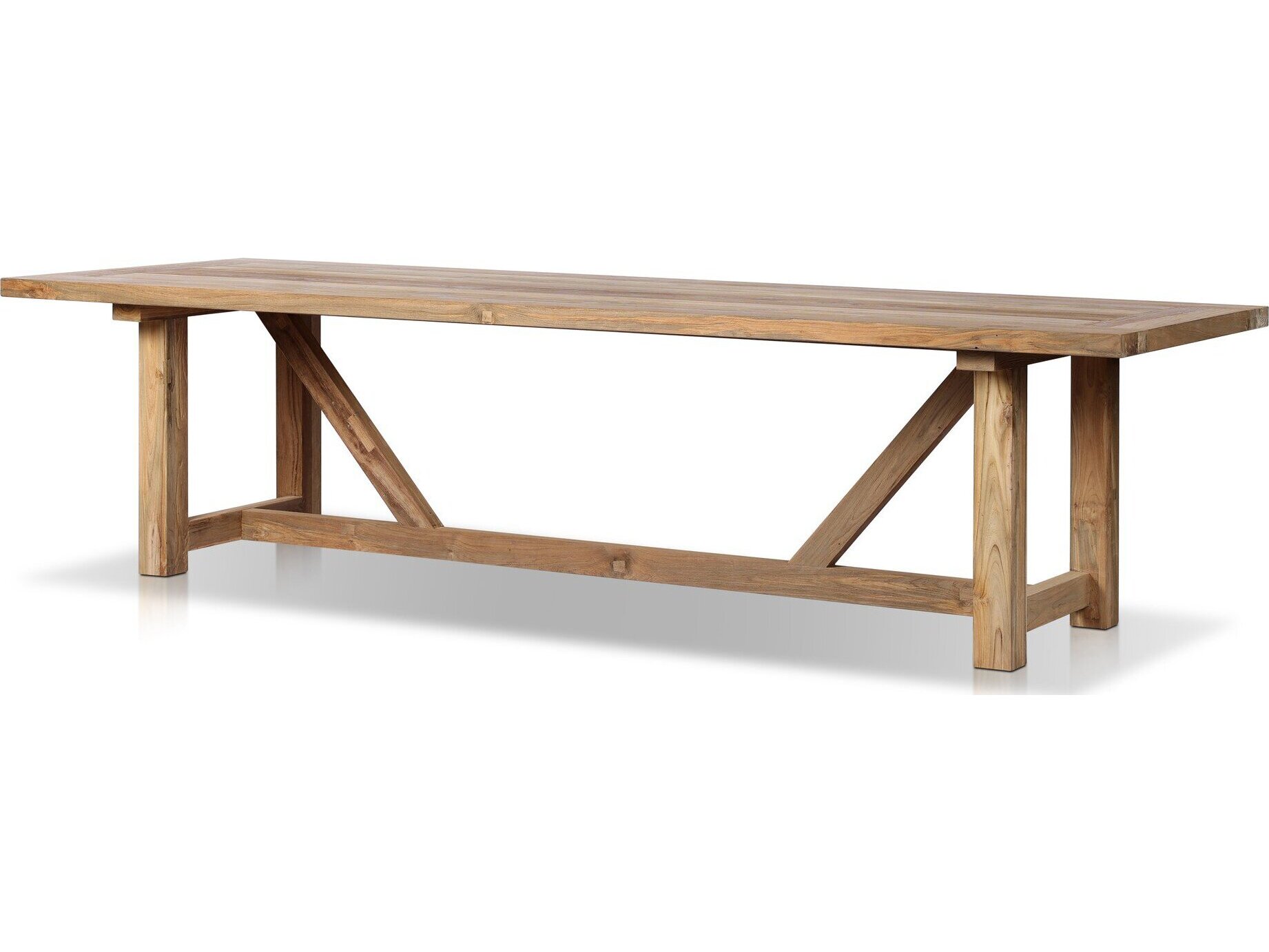 Image of Four Hands Outdoor Providence Teak Rectangular Dining Table