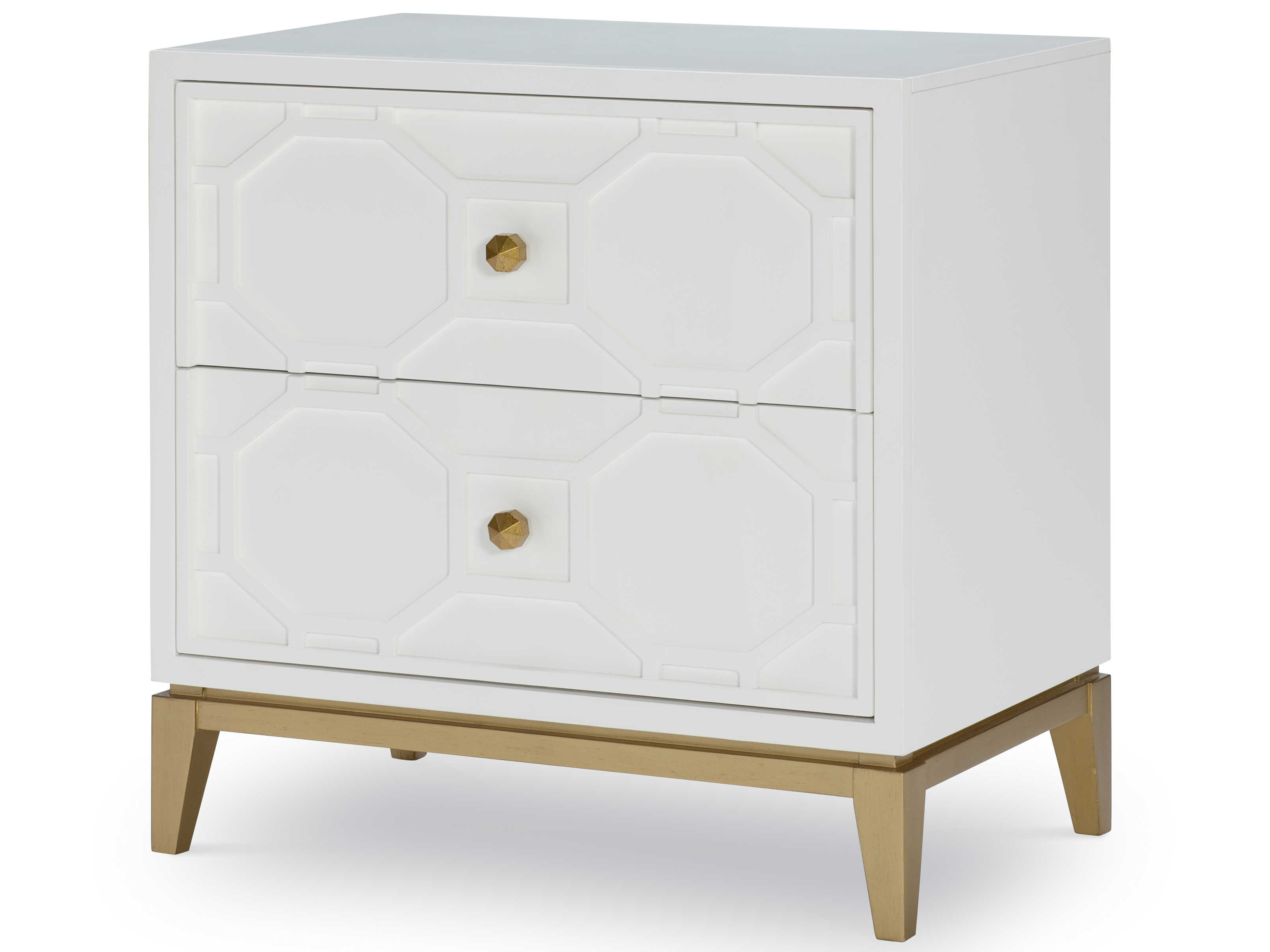 Image of Legacy Classic Chelsea By Rachael Ray 2-Drawers Hardwood Nightstand